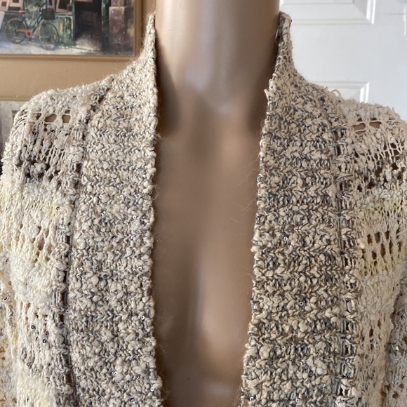 Anthropologie knitted and knotted cardigan - Picture 2 of 11